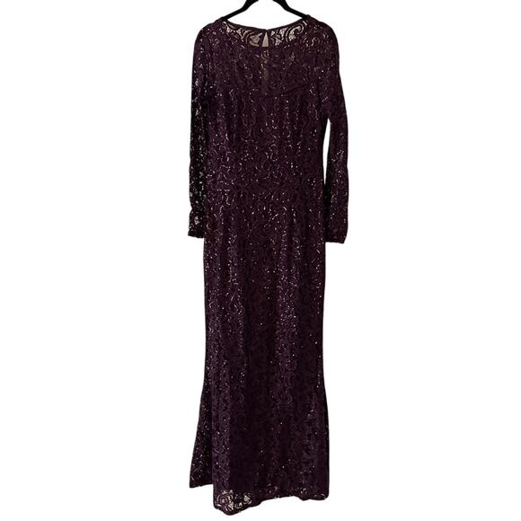 Marina purple lace and sequin size 10 - Picture 1 of 5